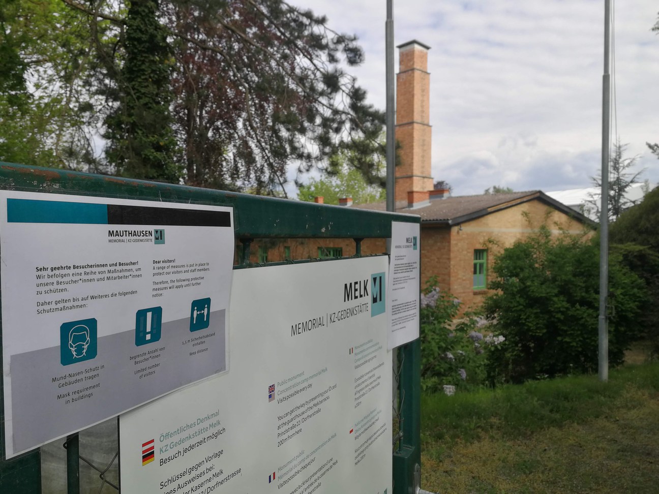 Außenbereich der KZ-Gedenkstätte Melk wieder offen! Außenbereich der KZ-Gedenkstätte Melk wieder offen!
