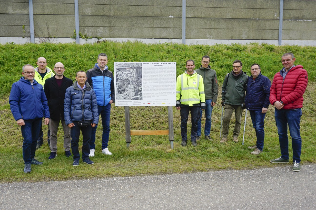 Erneuerung des Mahnmals Roggendorf