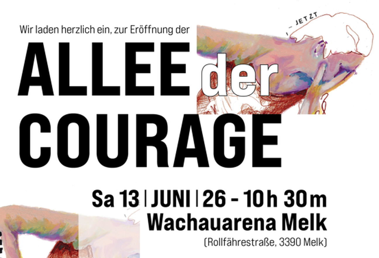 Allee der Courage