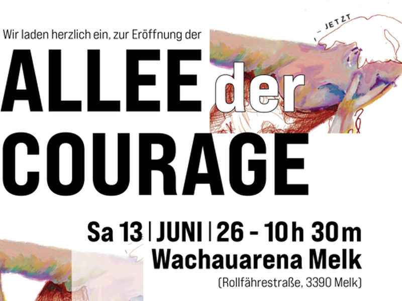 Allee der Courage