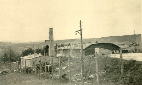 Crematorium – postwar photo by Hilda Lepetit